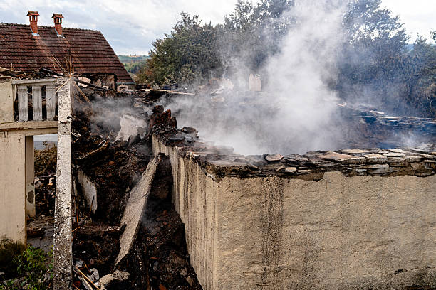 Professional Emergency Fire Cleanup technician working in Balm, FL